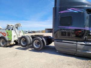 Semi-truck or Semi Towing